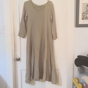 Photos don't do justice to this vintage SF Artist Lat Naylor "Think Tank" dress!